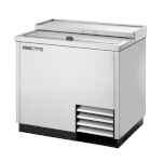 True TD-36-12-S-HC - Bottle Cooler, flat top, (11cs) 12 oz. bottles, (1) lid, stainless steel exterior